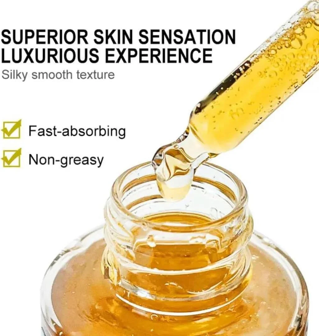 سرم زردچوبه نیکیتا ویوی 40 میلی لیتر، سرم آبرسان و مرطوب کننده و احیا کننده زردچوبه برای لک های تیره، چین و چروک و تیرگی پوست با 2 برابر زردچوبه و اسید هیالورونیک 8 بعدی