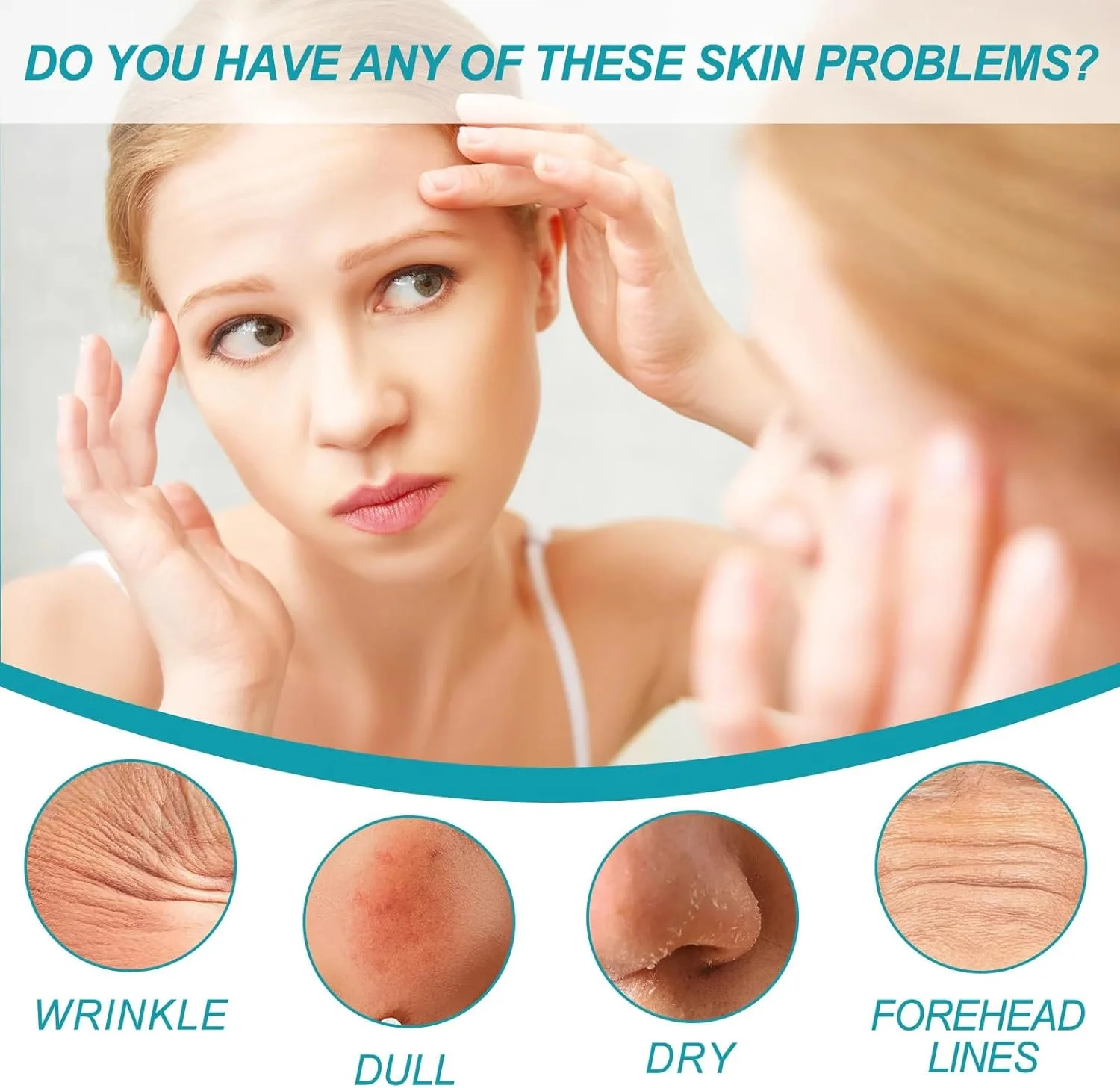 سرم آرژیرلین برای صورت، 2 عدد سرم صورت ضد چروک برای پوست چرب، محلول مرطوب کننده آرژیرلین 10% برای زنان، سرم پپتیدها.