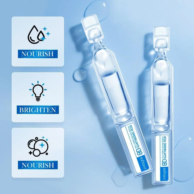 اسانس ترمیم کننده ضد چروک هیالورونیک اسید 8 بعدی، سرم فوق العاده آبرسان هیالورونیک اسید، سرم مرطوب کننده صورت (1)