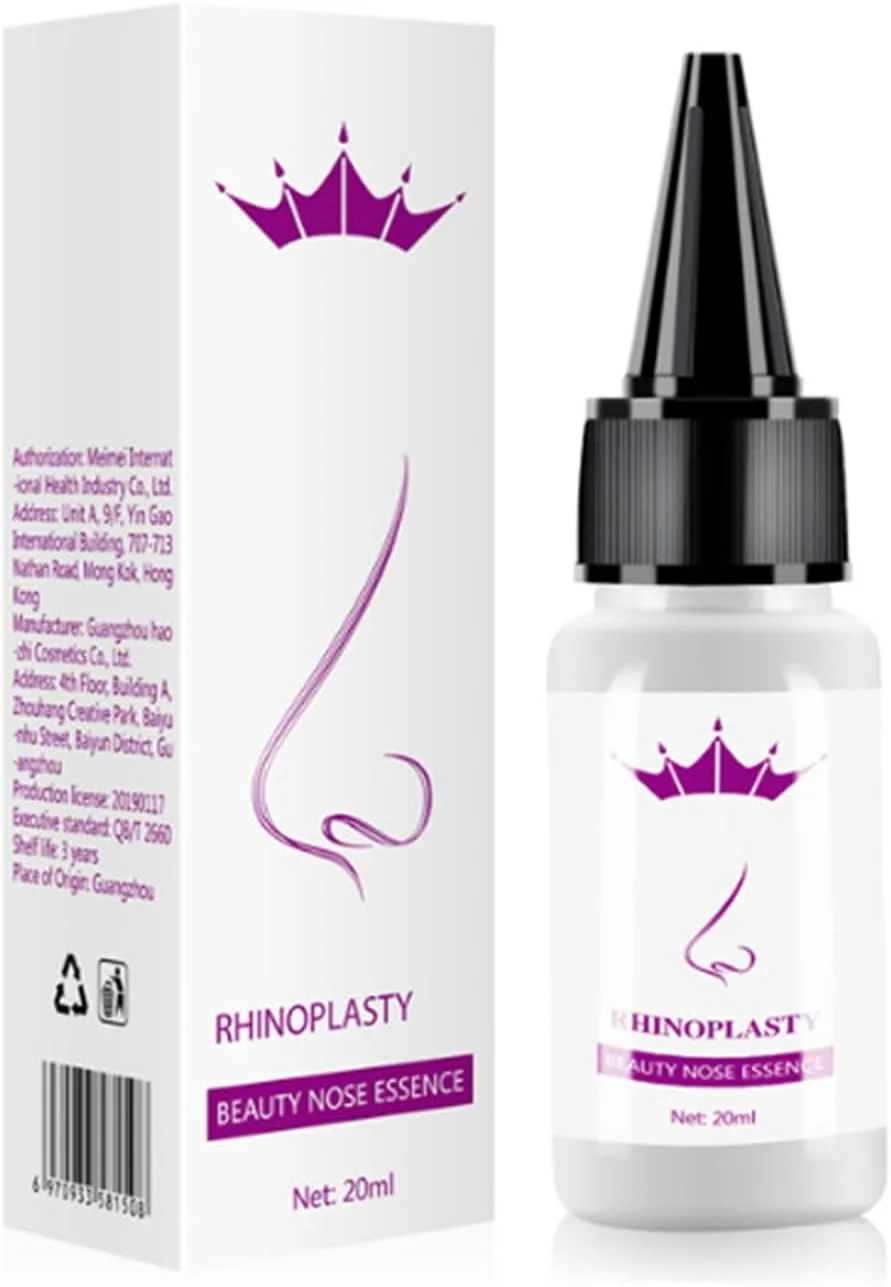 اسانس فرم دهنده بینی، سرم سفت کننده، سرم مرطوب کننده، روغن شکل دهنده بینی، سرم مراقبت از استخوان بینی، سرم بازسازی استخوان بینی، سرم صورت برای زنان، ضروری برای مراقبت از استخوان بینی (20 میلی لیتر)