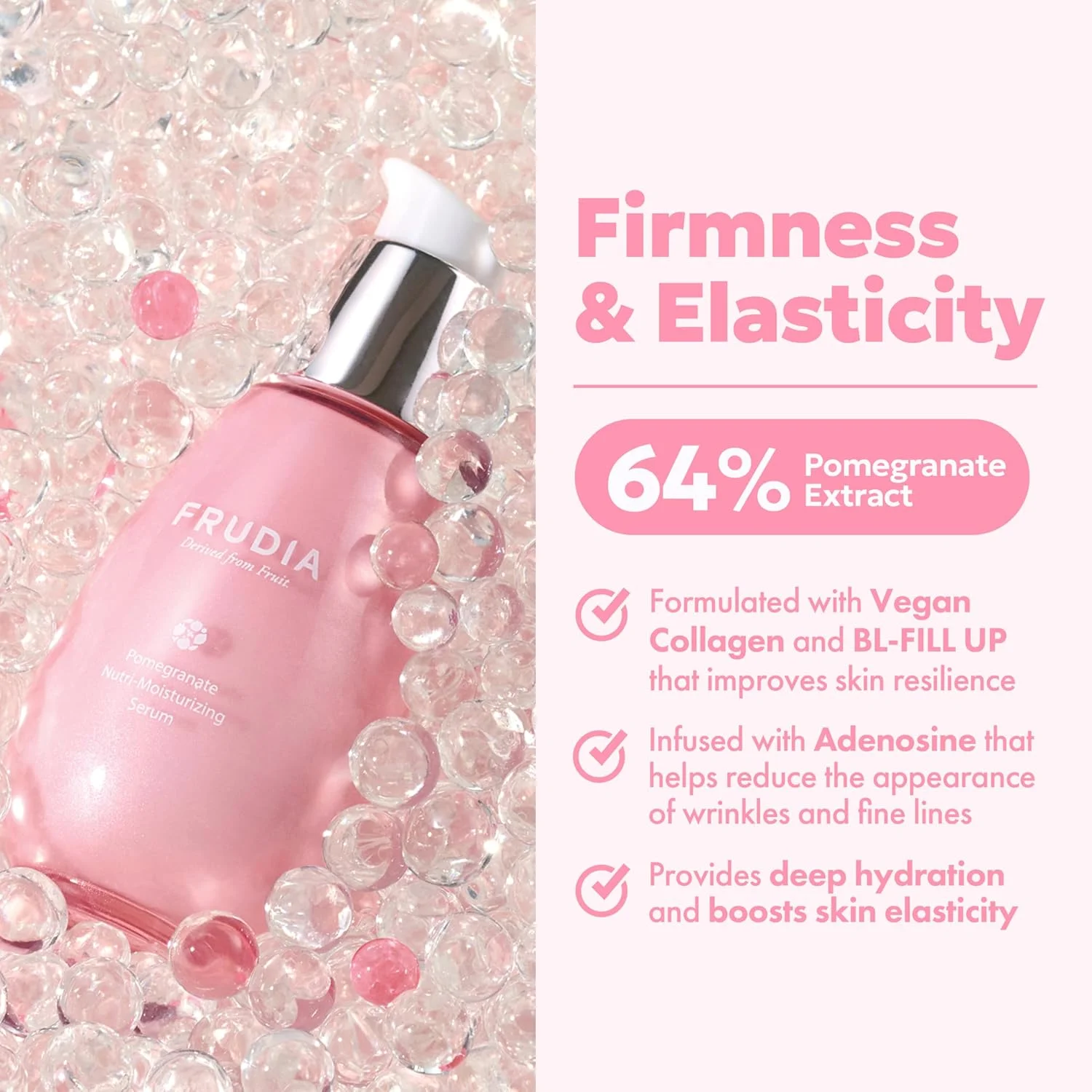 سرم مرطوب کننده و مغذی انار Frudia 50 گرم