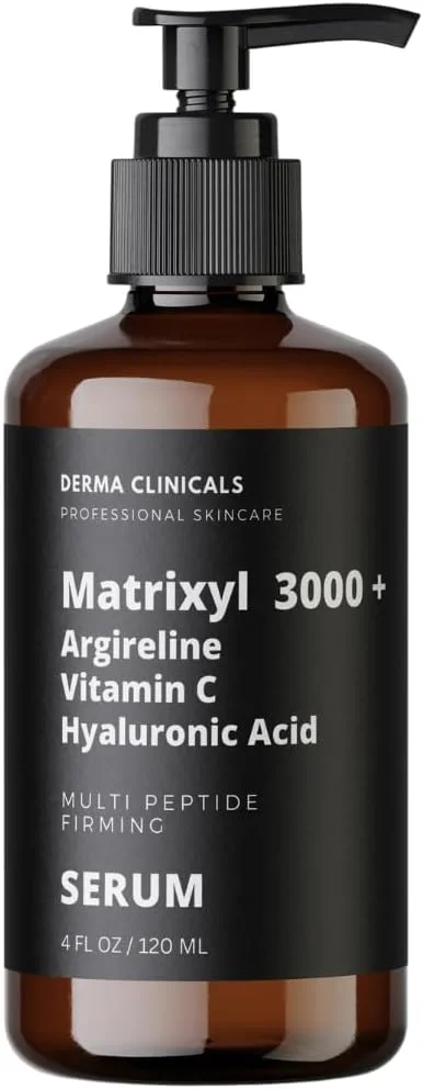 سرم صورت ماتریکسیل 3000 + آرژیرلین، ویتامین C، اسید هیالورونیک، سرم ضد پیری صورت، سرم ضد چروک صورت، سرم سفت کننده چند پپتیدی - 120 میلی لیتر