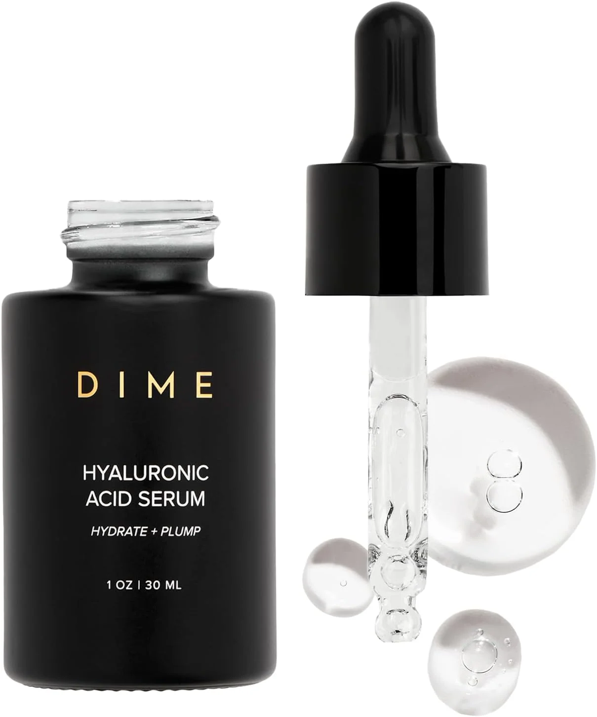 سرم هیالورونیک اسید DIME Beauty، آبرسان و مرطوب کننده پوست با هیالورونیک اسید محلول در آب