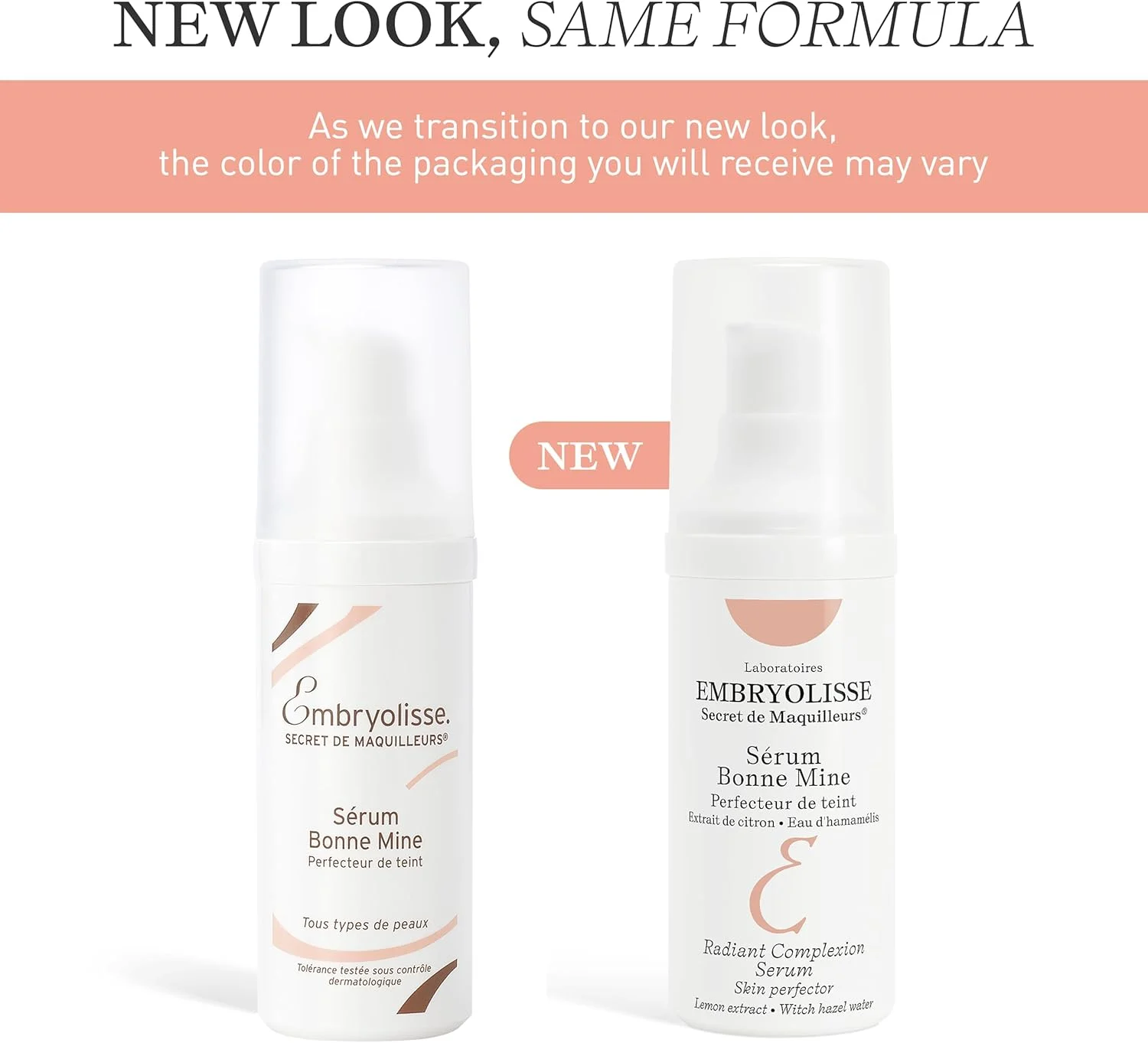 سرم بی نقص کننده و درخشان کننده پوست امبریولیس، ۳۰ میلی لیتر - اسید هیالورونیک پوست را قبل از آرایش آماده می کند، سرم درخشان کننده سالم پوست را مرطوب، صاف و روشن می کند (بسته بندی ممکن است متفاوت باشد)