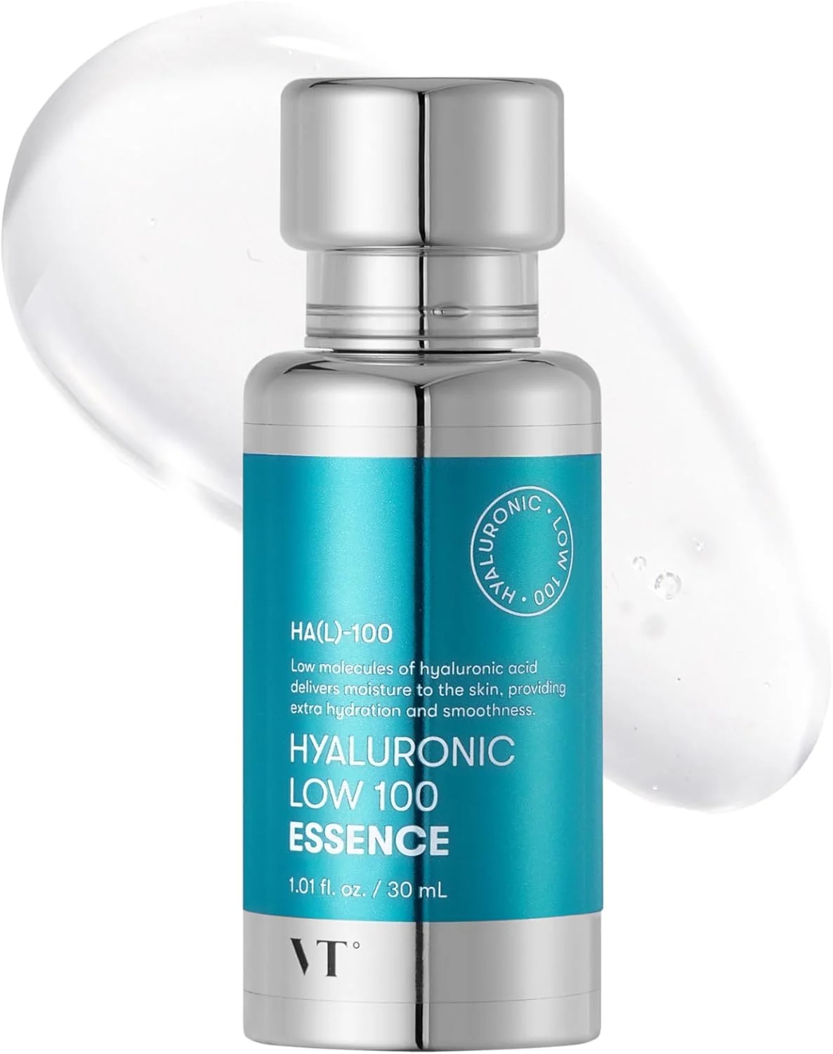 سرم هیالورونیک اسید VT COSMETICS Low 100، مرطوب کننده سرم هیالورونیک اسید برای مراقبت از پوست صورت کره ای (30 میلی لیتر)