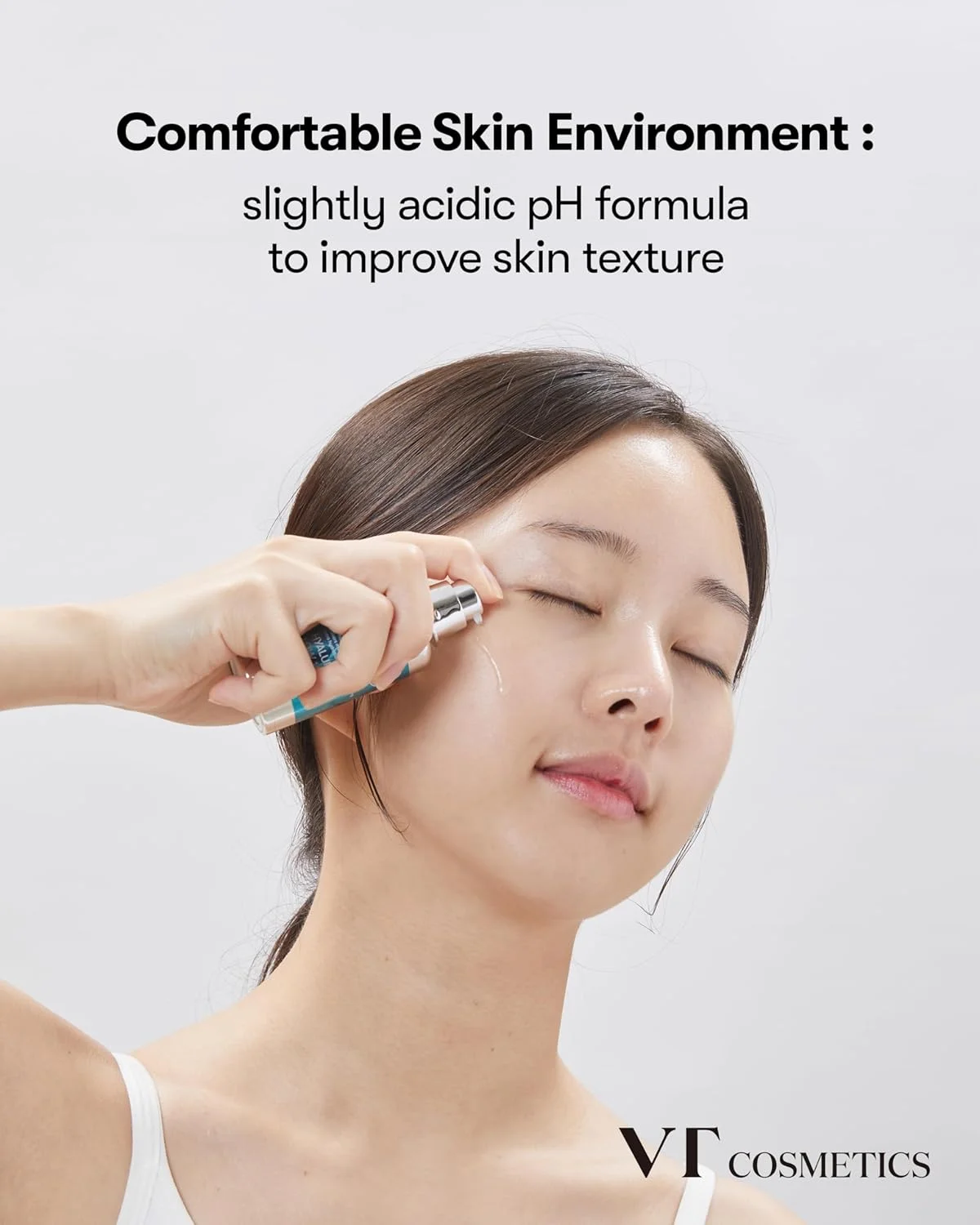 سرم هیالورونیک اسید VT COSMETICS Low 100، مرطوب کننده سرم هیالورونیک اسید برای مراقبت از پوست صورت کره ای (30 میلی لیتر)