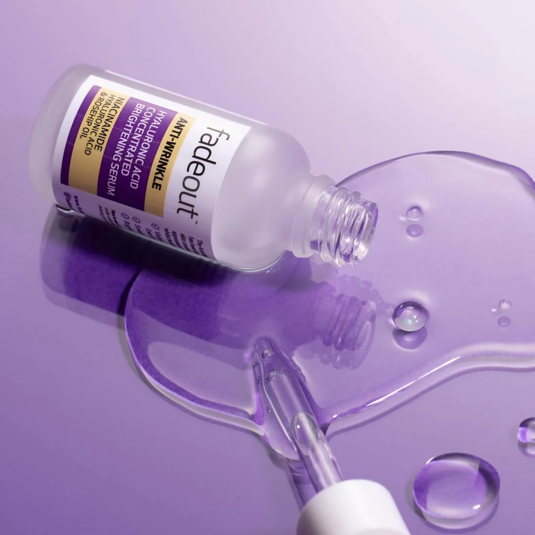 سرم روشن کننده و ضد چروک هیالورونیک اسید فید اوت با روغن گل رز - 30 میلی لیتر