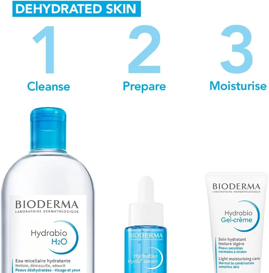 سرم آبرسان بایودرما هیدرابیو هیالو+ مناسب پوست کم آب 30 میلی لیتر