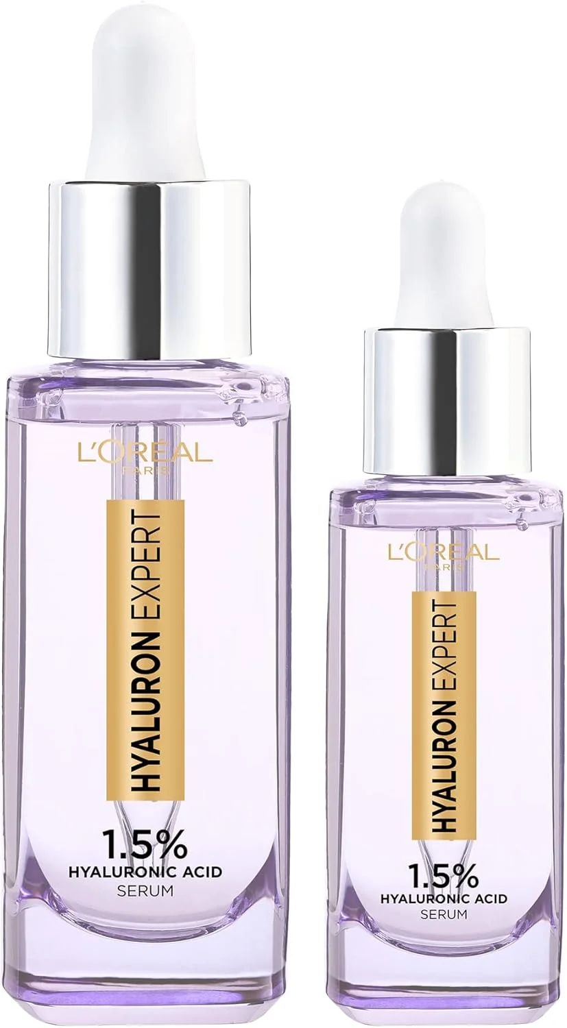 سرم آبرسان و پرکننده هیالورون اکسپرت لورال پاریس حاوی هیالورونیک اسید - 30 میلی لیتر + 15 میلی لیتر سرم آبرسان و پرکننده هیالورون اکسپرت لورال پاریس حاوی هیالورونیک اسید - 30 میلی لیتر + 15 میلی لیتر