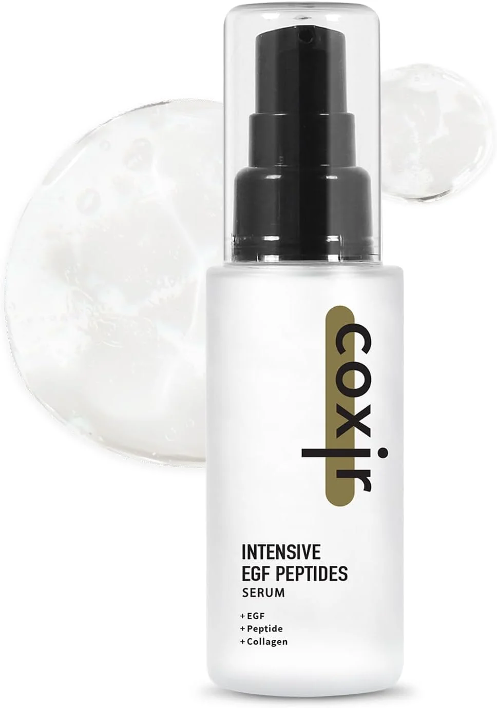 سرم پپتیدهای فشرده EGF کوکسیر l EGF (فاکتور رشد اپیدرمی)، پپتید، نیاسینامید، کلاژن l سفت کننده l مراقبت از پوست کره ای (50 میلی لیتر)