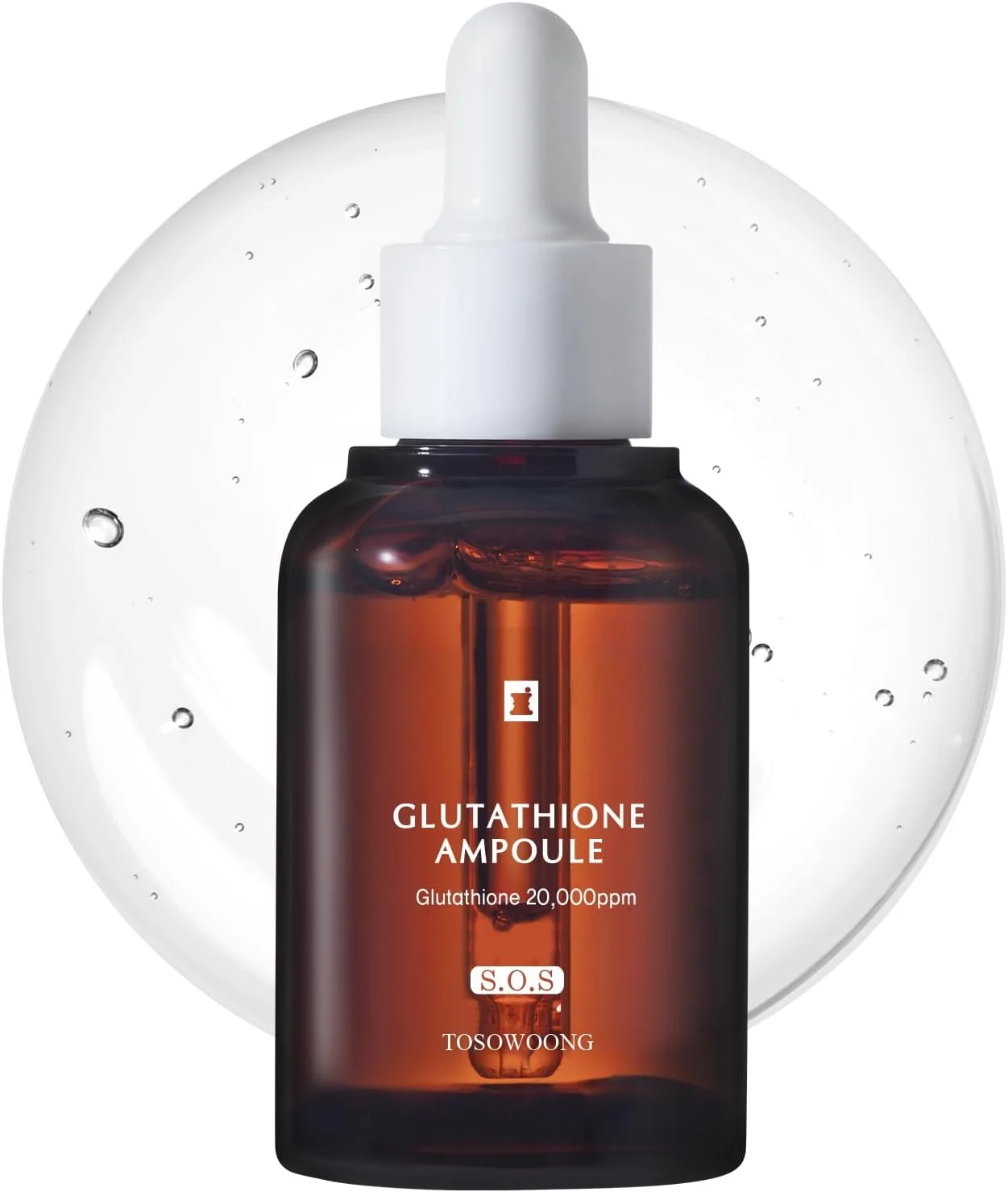 سرم گلوتاتیون توسوونگ حاوی 20000ppm گلوتاتیون، نیاسینامید و اسید هیالورونیک، پشتیبانی از یکنواختی رنگ پوست، پشتیبانی از الاستیسیته، شادابی پوست، مراقبت از پوست کره‌ای، 30 میلی‌لیتر
