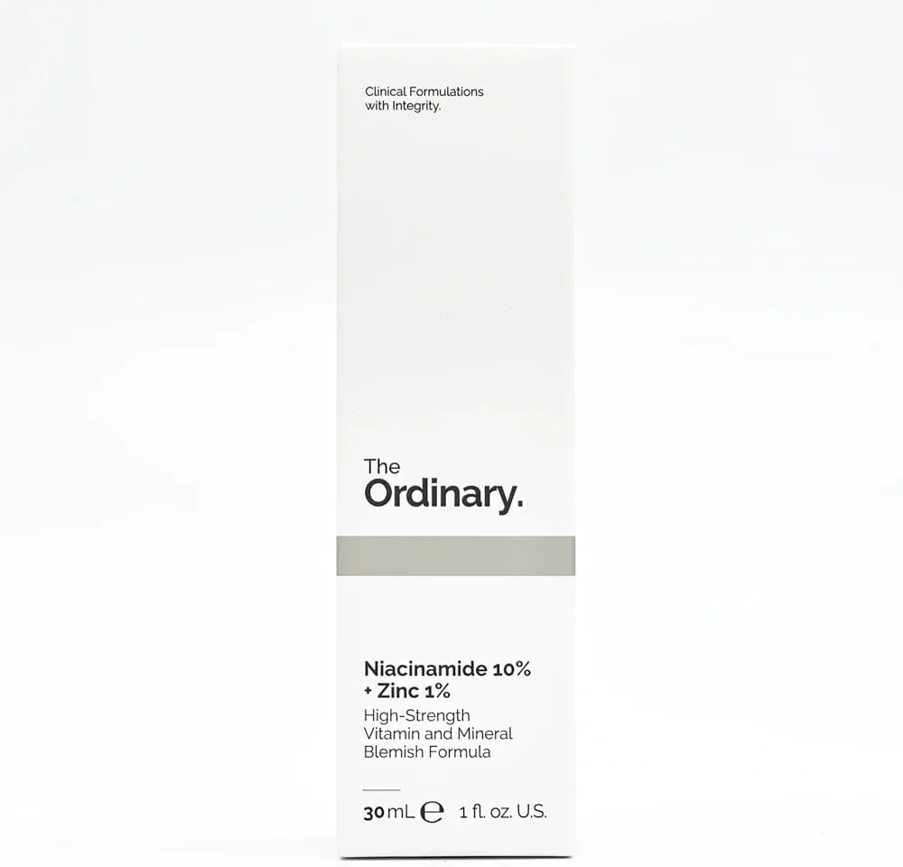 سرم نیاسینامید اوردینری با 10% زینک، سرم صورت برای کنترل چربی، 30 میلی لیتر سرم نیاسینامید اوردینری با 10% زینک، سرم صورت برای کنترل چربی، 30 میلی لیتر