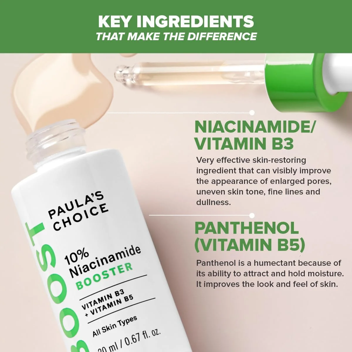 سرم صورت نیاسینامید 10% پائولاز چویس - سرم سبک صورت - کاهش منافذ و لکههای تیره - بهبود خطوط ریز و بافت پوست - حاوی ویتامین B3 و B5 - مناسب انواع پوست - 20 میلی لیتر سرم صورت نیاسینامید 10% پائولاز چویس - سرم سبک صورت - کاهش منافذ و لکههای تیره - بهبود خطوط ریز و بافت پوست - حاوی ویتامین B3 و B5 - مناسب انواع پوست - 20 میلی لیتر