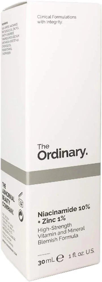 سرم نیاسینامید 10% + زینک 1% اوردینری – 30 میلی لیتر | روشن کننده پوست، کاهش لک ها و کنترل چربی برای داشتن پوستی شفاف تر و سالم تر