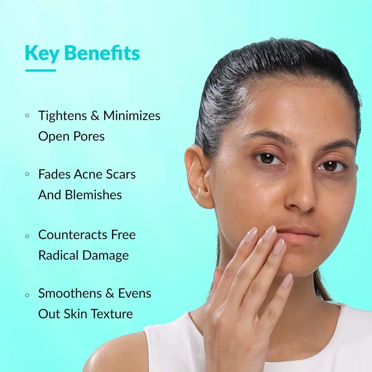 سرم نیاسینامید 20% فیکس‌درما برای صورت، کوچک کننده منافذ با 2.5% گلوکوزامین و سرم هیالورونیک اسید | سرم منافذ باز | سرم آبرسان | سرم صورت برای آقایان و بانوان - 30 گرم