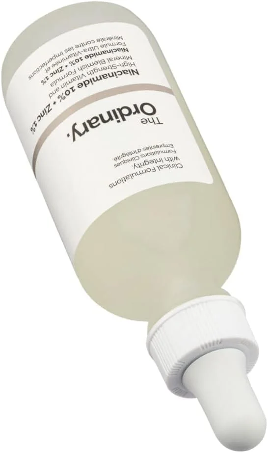 سرم نیاسینامید 10% + زینک 1% اوردینری 60ml - کاهش ظاهر لک ها و احتقان پوست