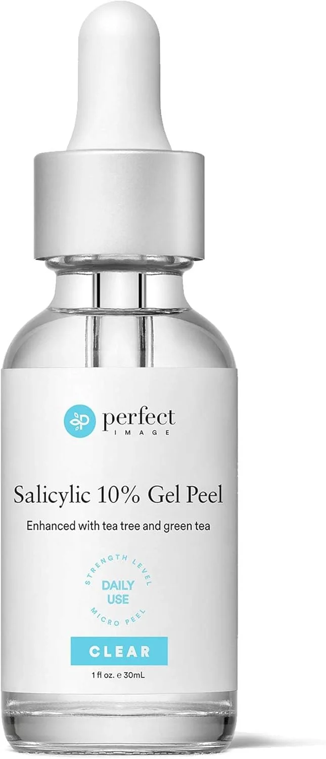 ژل لایه بردار سالیسیلیک 10%، پاک کننده و کوچک کننده منافذ پوست، 15-30 لایه برداری کامل صورت، 30 میلی لیتر – پرفکت ایمیج