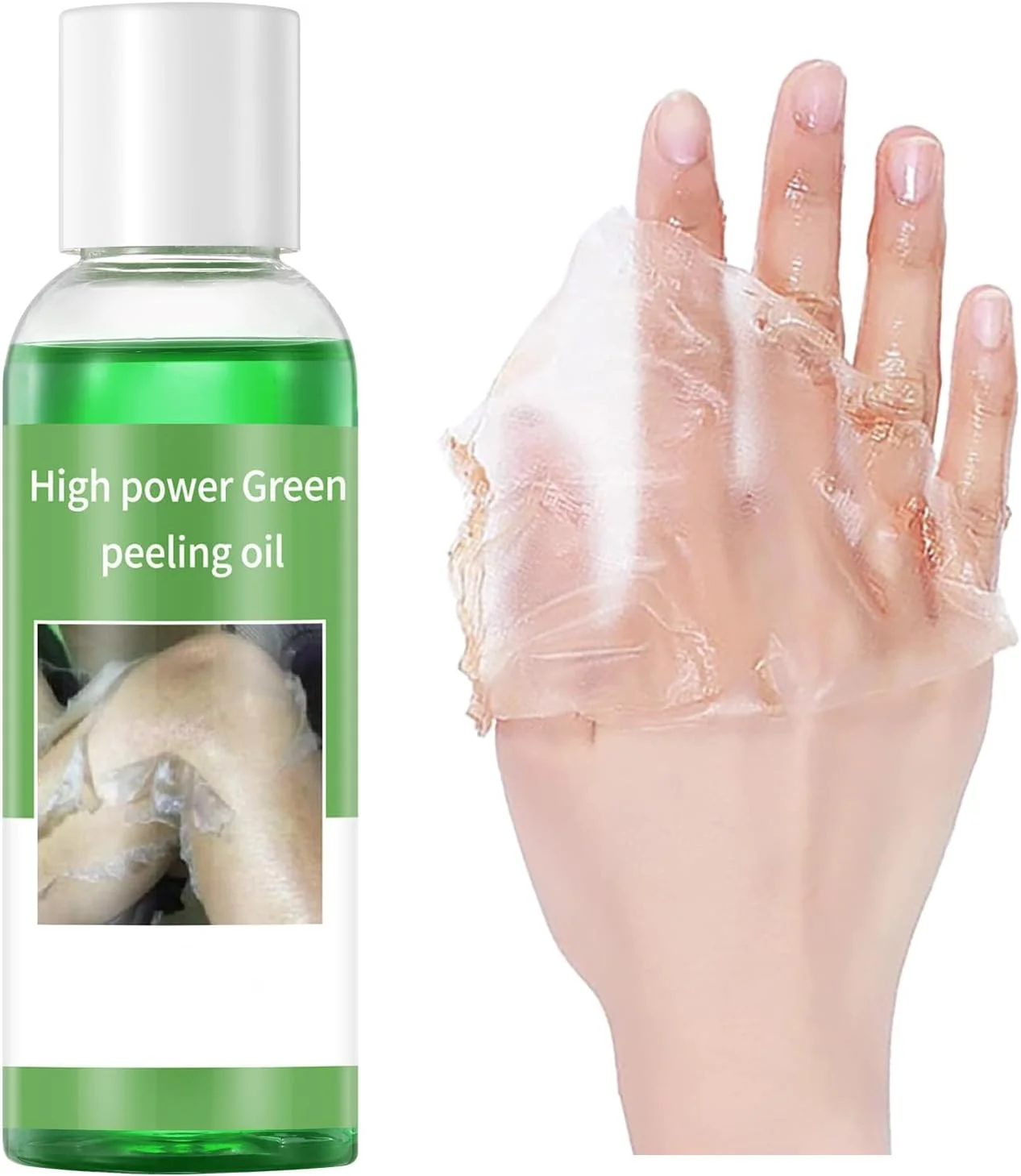 روغن لایه بردار تِریفای برای پوست تیره، روغن لایه بردار قوی با عصاره گیاهی، محلول لایه برداری شیمیایی برای دست و پا، لایه برداری موثر برای پوستی صاف و درخشان