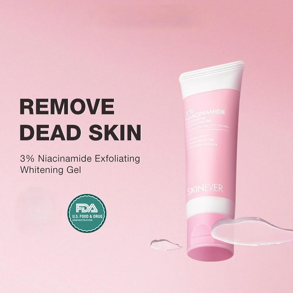 ژل روشن کننده صورت حاوی 3% نیاسینامید اسکین‌اور - لایه برداری ملایم و مراقبت روشن کننده پوست 55 میلی لیتر