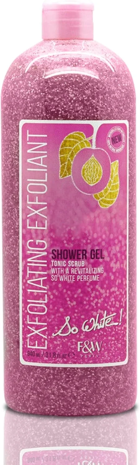 ژل شستشوی لایه بردار و اسکراب تونیک پوست فیر اند وایت سو وایت ۹۴۰ میلی لیتر