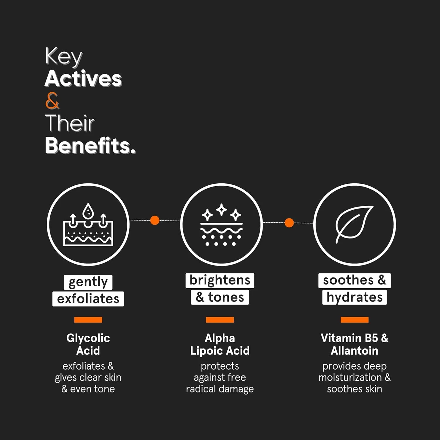 شوینده صورت روشن کننده حاوی 7% آلفا هیدروکسی اسید و آلفا لیپوئیک اسید مینیمالیست با ویتامین B5 برای آبرسانی و گلیکولیک اسید برای لایه برداری و پوست درخشان | مناسب آقایان و بانوان، 100 میلی لیتر. فرموله شده با آلفا لیپوئیک اسید، یک آنتی اکسیدان قوی و لایه بردار. شوینده صورت روشن کننده حاوی 7% آلفا هیدروکسی اسید و آلفا لیپوئیک اسید مینیمالیست با ویتامین B5 برای آبرسانی و گلیکولیک اسید برای لایه برداری و پوست درخشان | مناسب آقایان و بانوان، 100 میلی لیتر. فرموله شده با آلفا لیپوئیک اسید، یک آنتی اکسیدان قوی و لایه بردار.