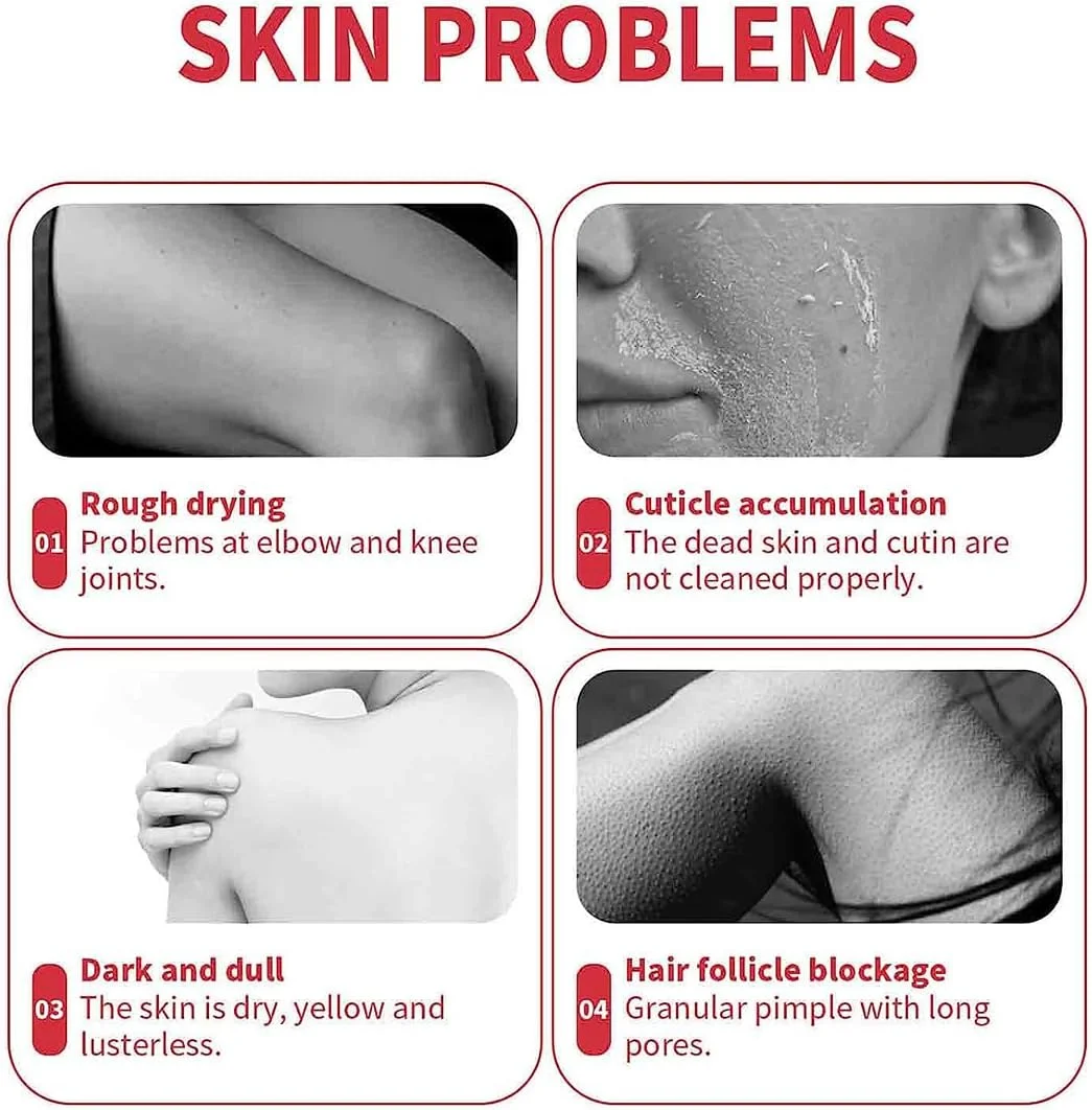 ژل لایه بردار صورت عصاره هلو بوتوی، ژل لایه بردار اسید میوه عصاره هلو، اسکراب روشن کننده و لایه بردار پوست مرده برای پوست صاف (2 عدد)