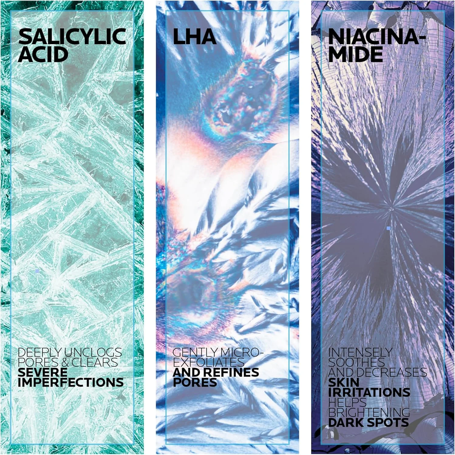 ژل شستشوی صورت لایه بردار ملایم La Roche-Posay Effaclar حاوی سالیسیلیک اسید مناسب پوست چرب