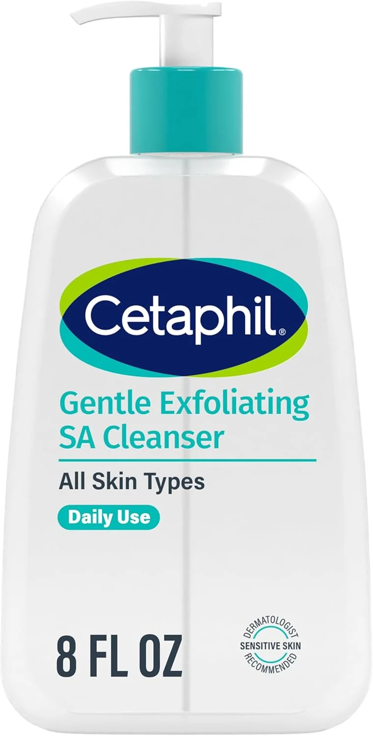 پاک کننده ملایم لایه بردار پوست ستفیل، پاک کننده ژل فومینگ برای انواع پوست، بطری پمپی 236 میلی لیتری، اسید سالیسیلیک، اسید ماندلیک و گلوکونولاکتون، لایه برداری ملایم، توصیه شده توسط متخصصین پوست