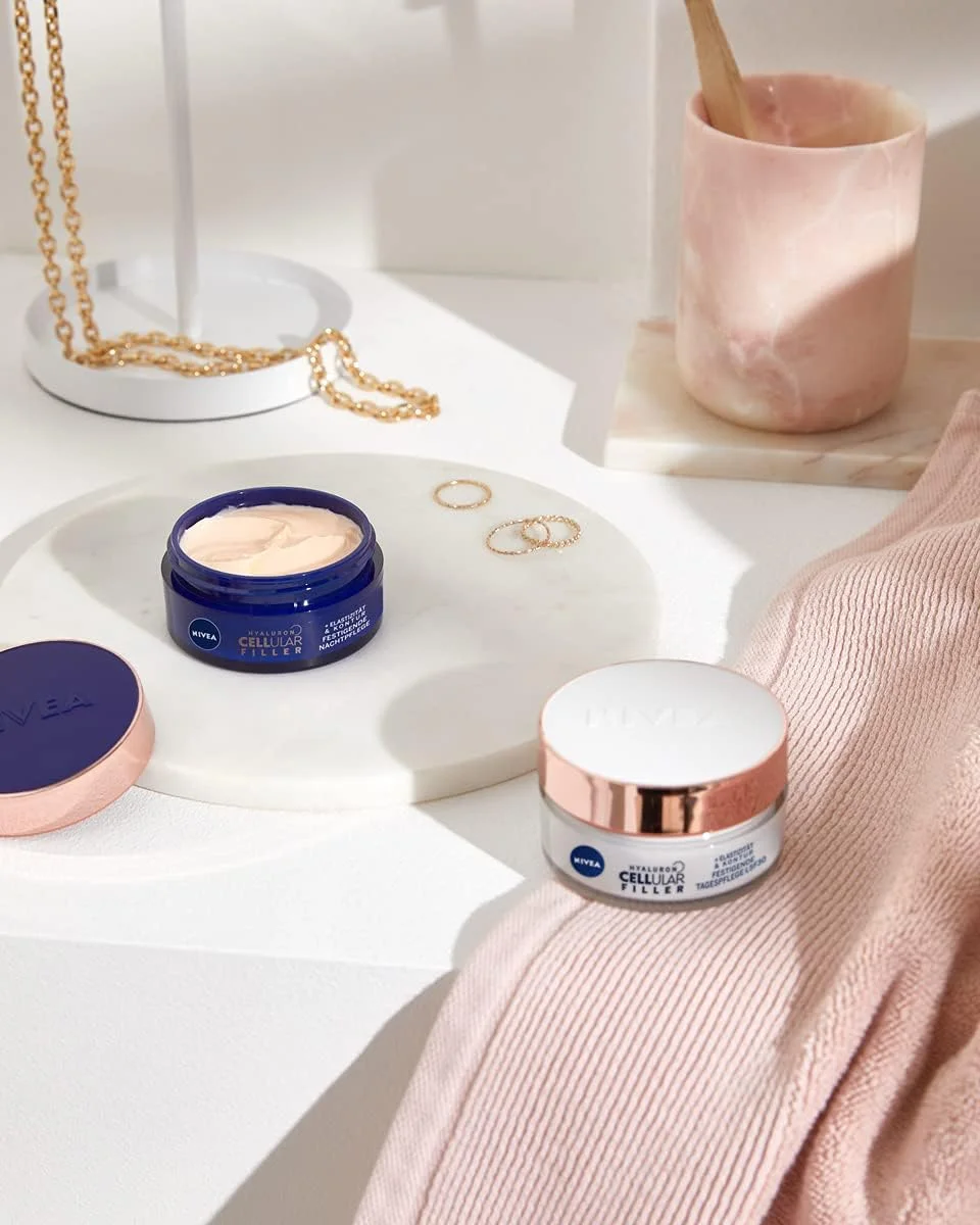 کرم روز و شب نیوآ Cellular Elasticity، بسته دوتایی، کرم صورت ضد پیری، کرم ضد چروک، کرم ضد چروک برای بانوان