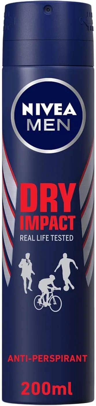 اسپری ضد تعریق مردانه نیوآ، Dry Impact، 200 میلی لیتر