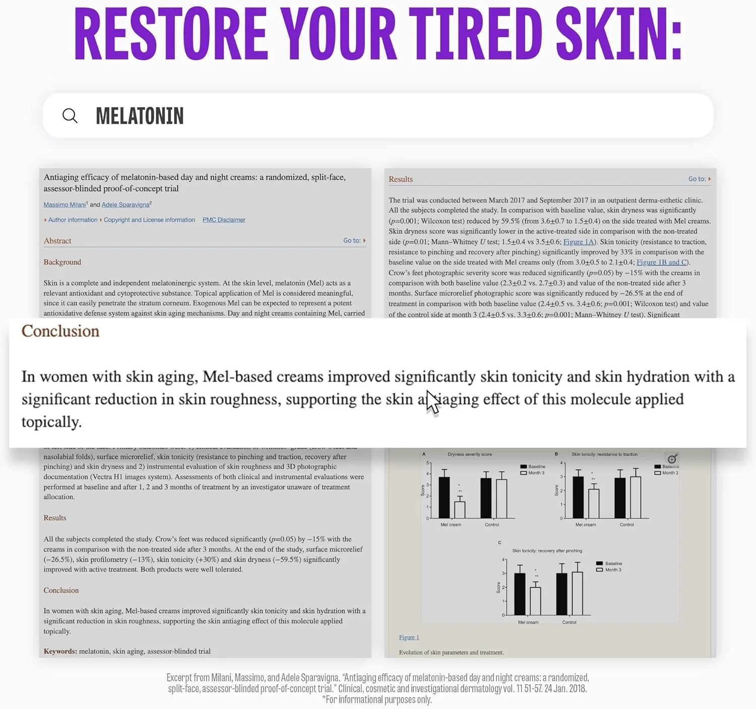 کرم ملاتونین بازگشت زمان مکس کلینیک | کرم روشن کننده صورت و مرطوب کننده صورت برای پوست خشک | کرم آرامش بخش صورت برای زنان و مردان | کرم صورت ملاتونین برای پوست انعطاف پذیر، 25 گرم