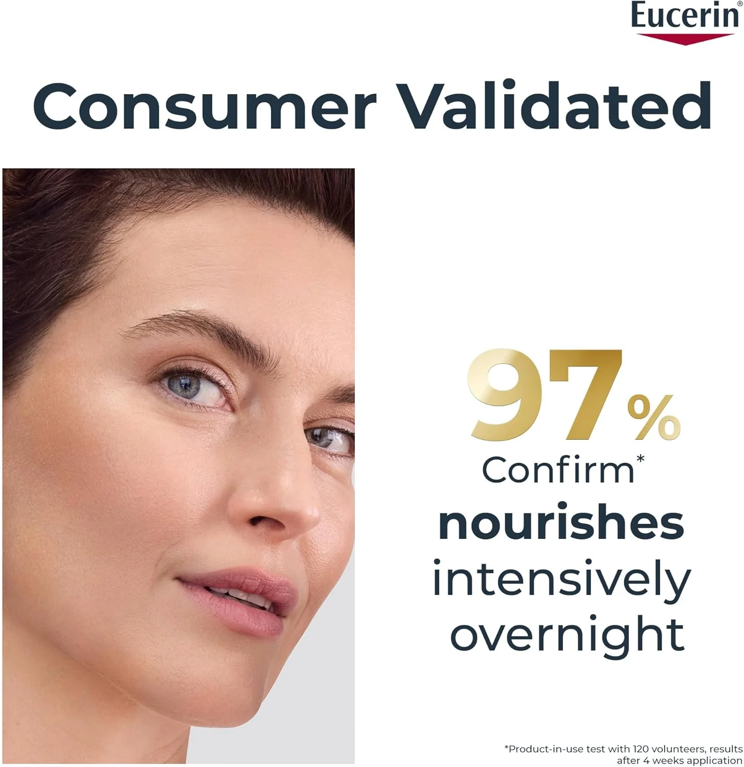 کرم شب ضد چروک و افزایش خاصیت ارتجاعی اوسرین مدل Hyaluron Filler + Elasticity، سفید، 50 میلی لیتر، بسته 1 عددی