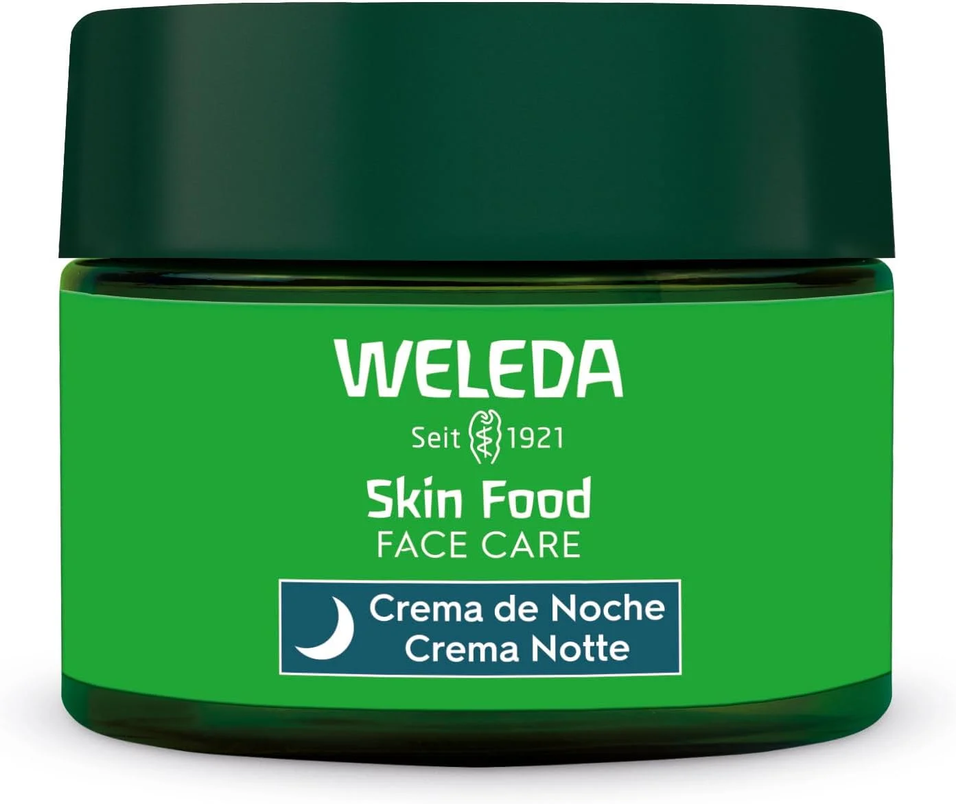 کرم شب ارگانیک تقویت کننده و بازسازی کننده پوست Weleda - کرم مراقبت از پوست صورت با روغن اینکا نات، شی باتر و رزماری، کرم مرطوب کننده طبیعی صورت (وگان / 40 میلی لیتر)