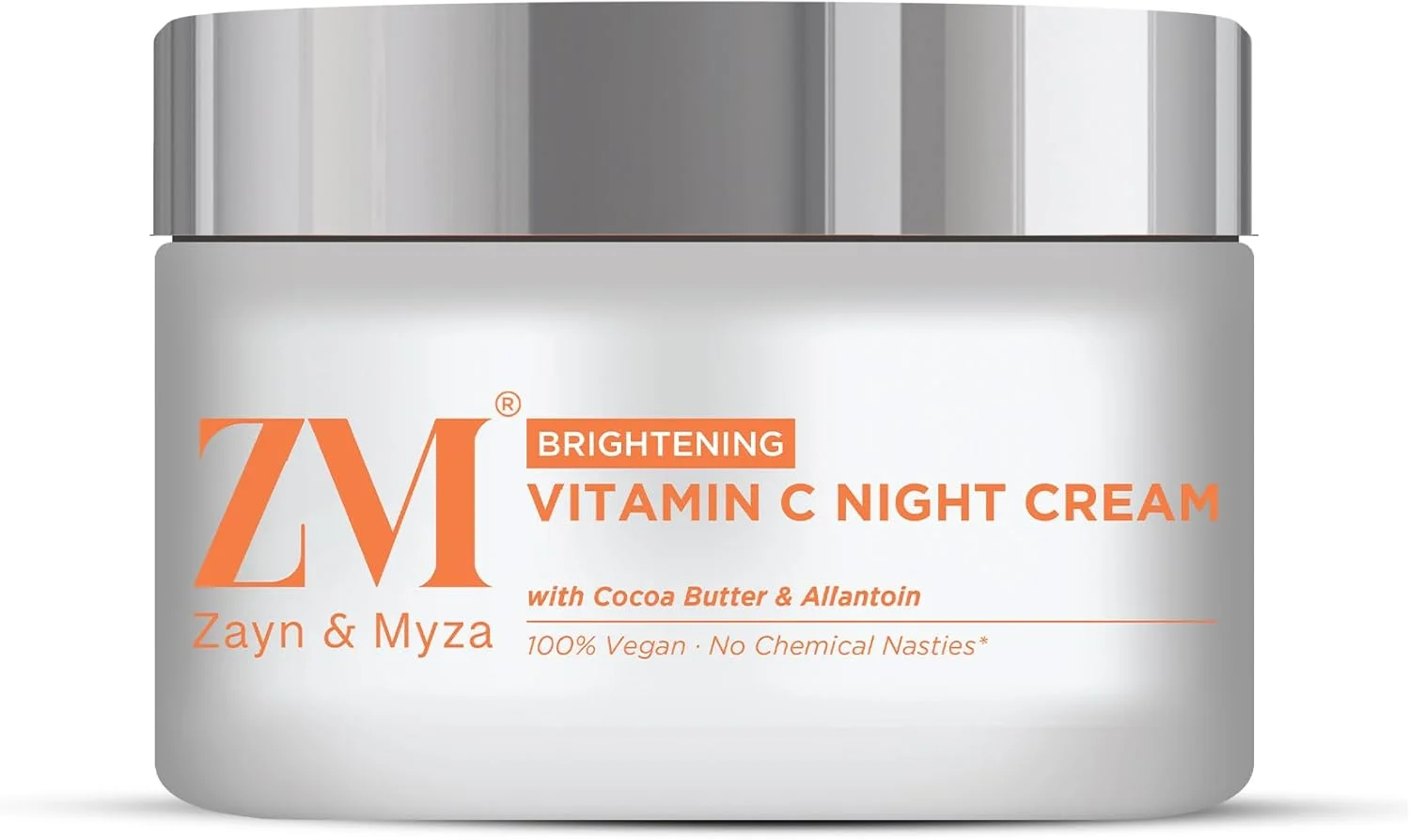 کرم شب ویتامین سی زین اند مایزا 50 گرم | کرم روشن کننده و آبرسان صورت حاوی ویتامین سی، شی باتر و کره مورومورو | محو کننده لک های تیره • مرطوب کننده • حلال و گیاهی • بدون مواد شیمیایی