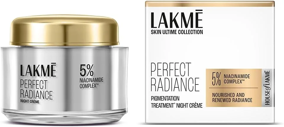 کرم شب روشن کننده پوست لکمه ابسولوت پرفکت ریدینس 50 گرم، مرطوب کننده روزانه صورت برای پوست درخشان و روشن - حاوی گلیسیرین و نیاسینامید