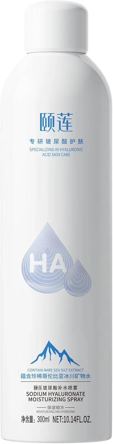 اسپری صورت ییلان، اسپری طبیعی صورت با HA، تسکین دهنده و آرامش بخش پوست حساس، 300 میلی لیتر