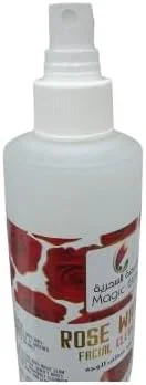 گلاب طبیعی خالص، تونر صورت و اسپری مو تقطیر شده با بخار، اسپری آبرسان بدون الکل، 250 میلی لیتر