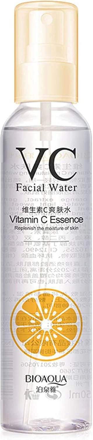 تونر Fawoonu، اسانس ویتامین C 150 میلی لیتر، آب صورت VC مرطوب کننده و آبرسان، اسپری مه قابل حمل