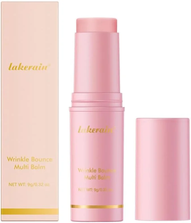 بالم مرطوب کننده صورت 9 گرمی | کرم جامد آبرسان همه کاره برای صورت، لب، چشم و گردن | درمان ضد پیری و چین و چروک و کرم تقویت کننده کلاژن | پرایمر آرایش و اسپری آبرسان | مناسب پوست خشک، مناسب مسافرت