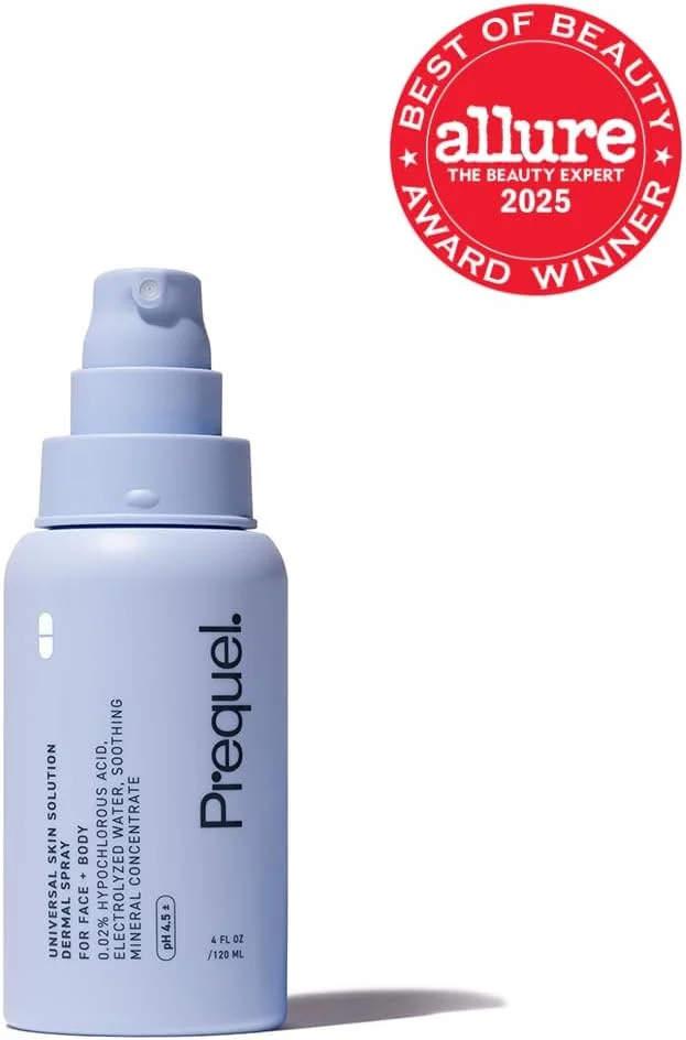 اسپری محلول پوستی یونیورسال اسکین پریکوئل اسکین حاوی اسید هیپوکلروس برای صورت و بدن. پاک کننده صورت و اسپری پوستی HOCL با ذرات ریز حاوی مواد معدنی و آب الکترولیز شده - مراقبت با pH تثبیت شده. ۱۲۰ میلی لیتر اسپری محلول پوستی یونیورسال اسکین پریکوئل اسکین حاوی اسید هیپوکلروس برای صورت و بدن. پاک کننده صورت و اسپری پوستی HOCL با ذرات ریز حاوی مواد معدنی و آب الکترولیز شده - مراقبت با pH تثبیت شده. ۱۲۰ میلی لیتر