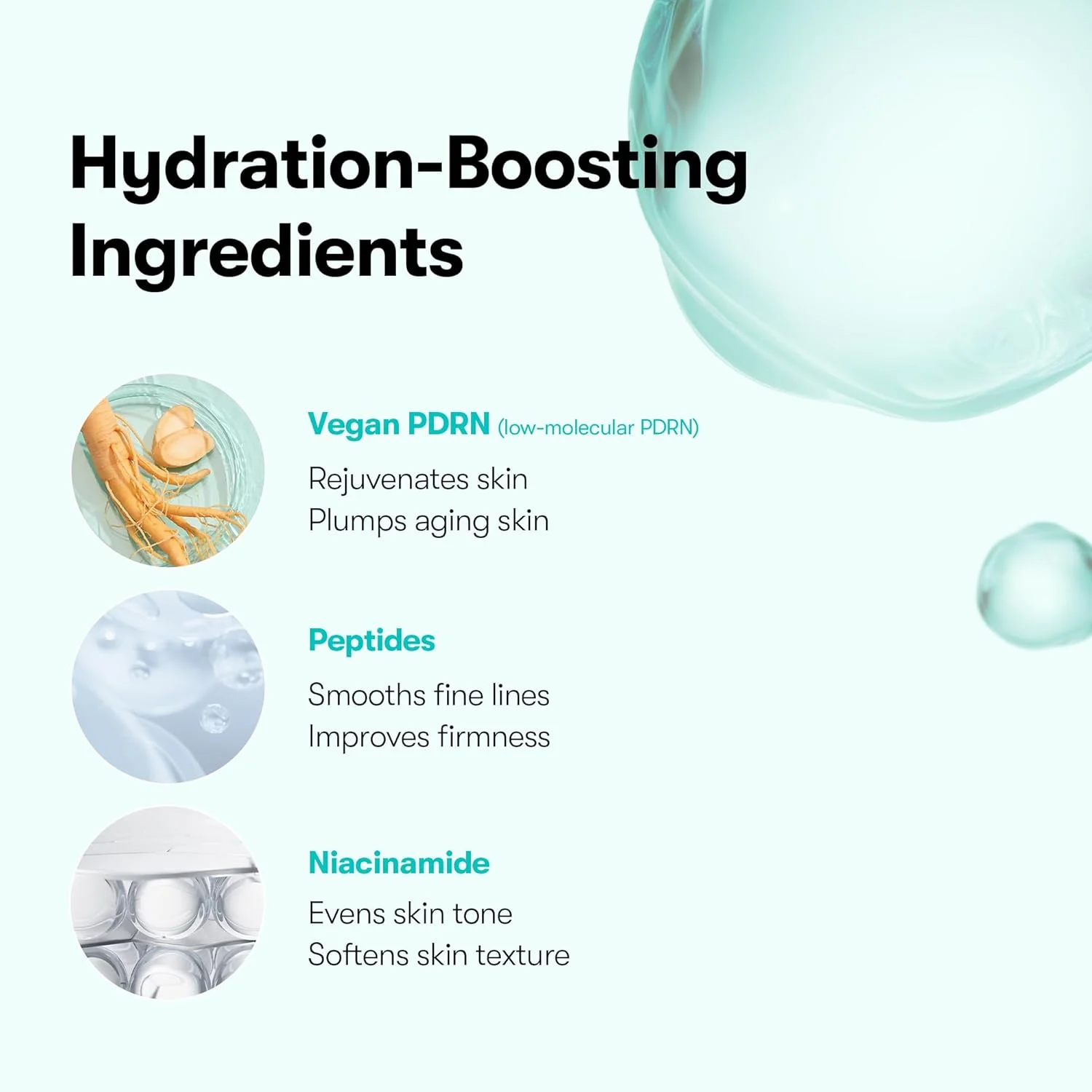 وی تی کازمتیکس آمپول درخشان کننده PDRN، میست صورت PDRN، سرم اسپری آبرسان عمیق، مراقبت از پوست وگان، مرطوب کننده سبک صورت، اثر حجم دهنده، بدون عطر، مراقبت از پوست کره ای (100 میلی لیتر)