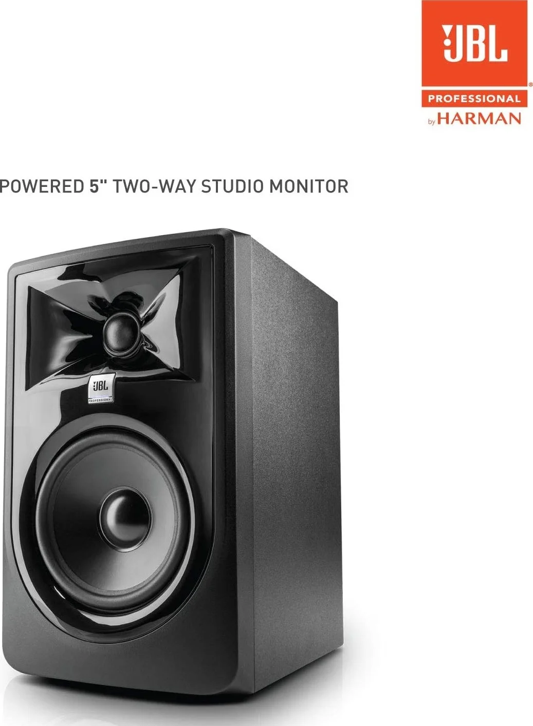 مانیتور استودیویی فعال دو طرفه 5 اینچی JBL 305PMKII-UK نسل جدید مدل 305P MkII