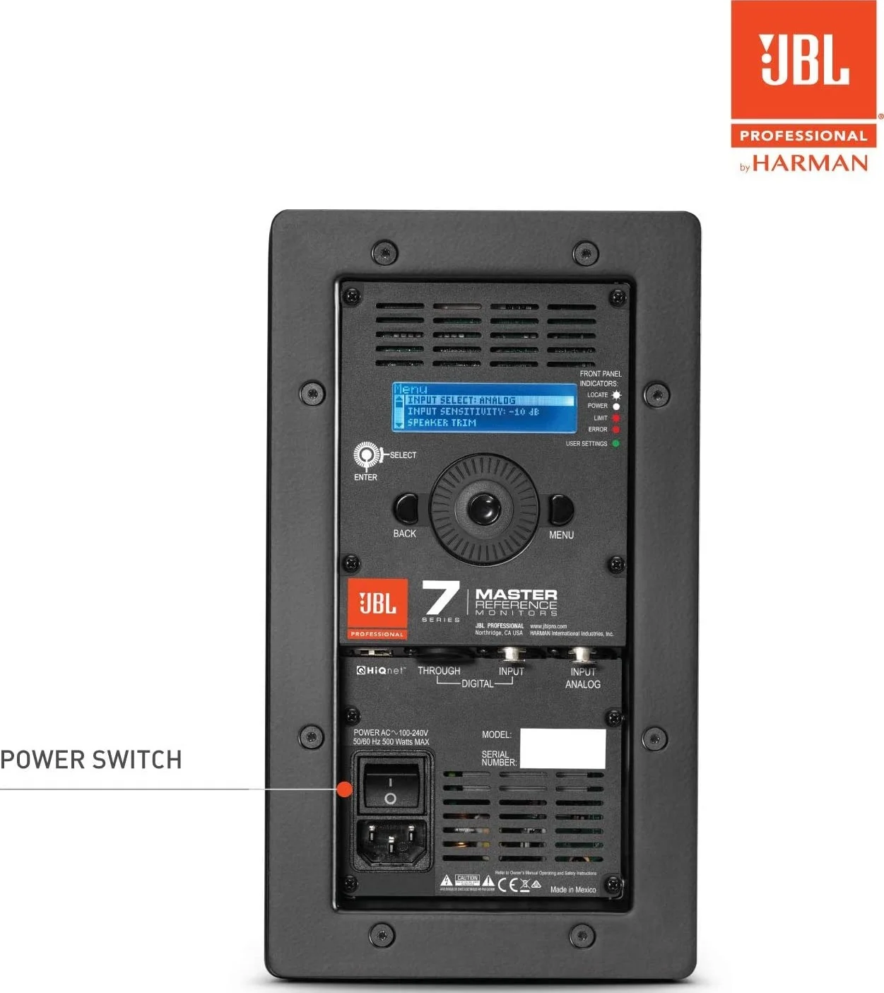 مانیتور استودیویی خود تغذیه شونده 5 اینچی JBL Professional 705P - مشکی | 705P