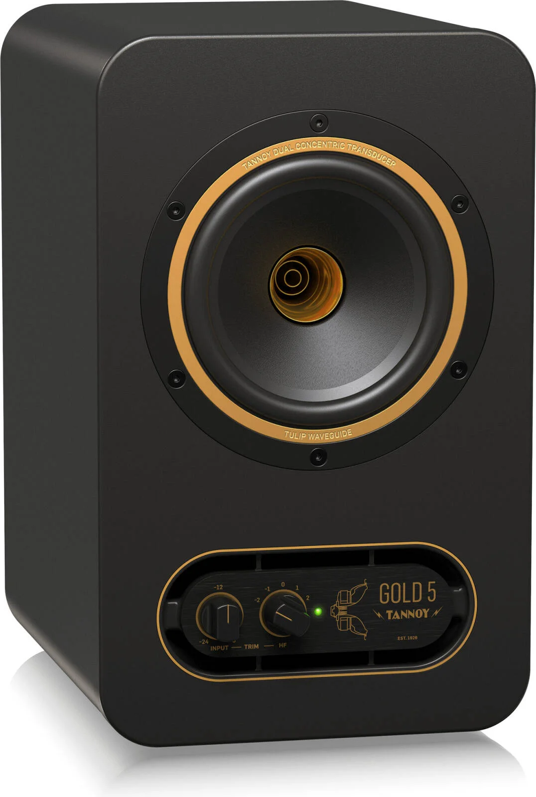 مانیتور استودیویی Tannoy GOLD 5 Premium 200 واتی Bi-Amplified Nearfield با تکنولوژی منبع نقطه ای دوال کانسنتریک 5 اینچی، مشکی | GOLD5 مانیتور استودیویی Tannoy GOLD 5 Premium 200 واتی Bi-Amplified Nearfield با تکنولوژی منبع نقطه ای دوال کانسنتریک 5 اینچی، مشکی | GOLD5