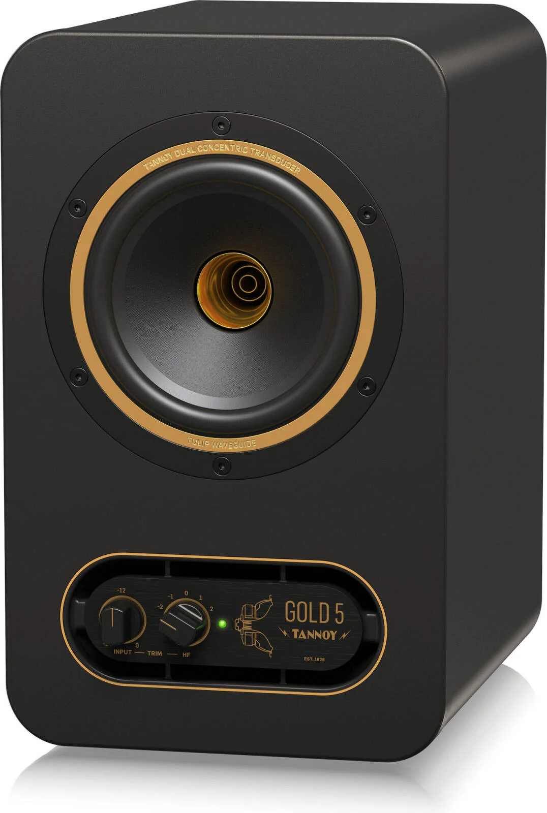مانیتور استودیویی Tannoy GOLD 5 Premium 200 واتی Bi-Amplified Nearfield با تکنولوژی منبع نقطه ای دوال کانسنتریک 5 اینچی، مشکی | GOLD5 مانیتور استودیویی Tannoy GOLD 5 Premium 200 واتی Bi-Amplified Nearfield با تکنولوژی منبع نقطه ای دوال کانسنتریک 5 اینچی، مشکی | GOLD5