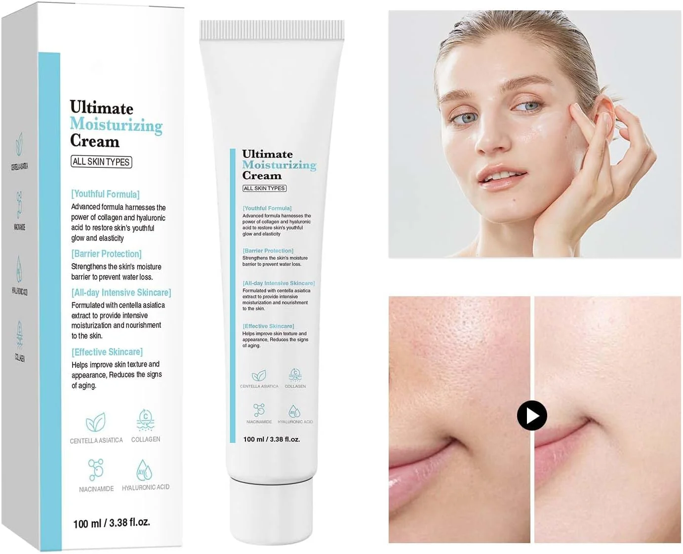 کرم مرطوب کننده نیدا فرمول جوانی، کرم کره ای، کرم مرطوب کننده فرمول جوانی، مناسب برای انواع پوست 100 میلی لیتر/1 عدد کرم مرطوب کننده نیدا فرمول جوانی، کرم کره ای، کرم مرطوب کننده فرمول جوانی، مناسب برای انواع پوست 100 میلی لیتر/1 عدد