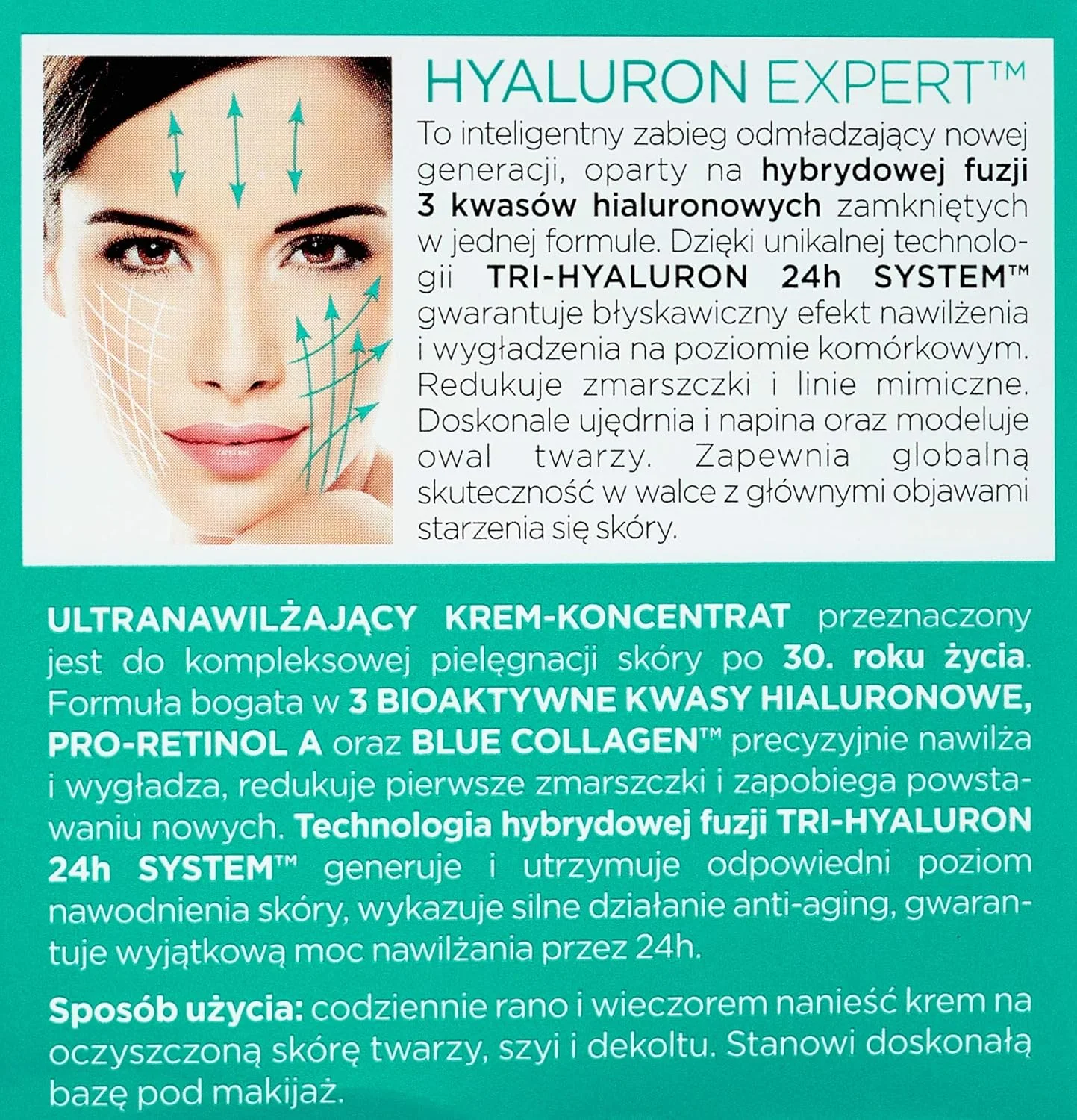 کرم فوق مرطوب کننده روز و شب Eveline Cosmetics bioHyalauron 4D مناسب +30 کرم فوق مرطوب کننده روز و شب Eveline Cosmetics bioHyalauron 4D مناسب +30