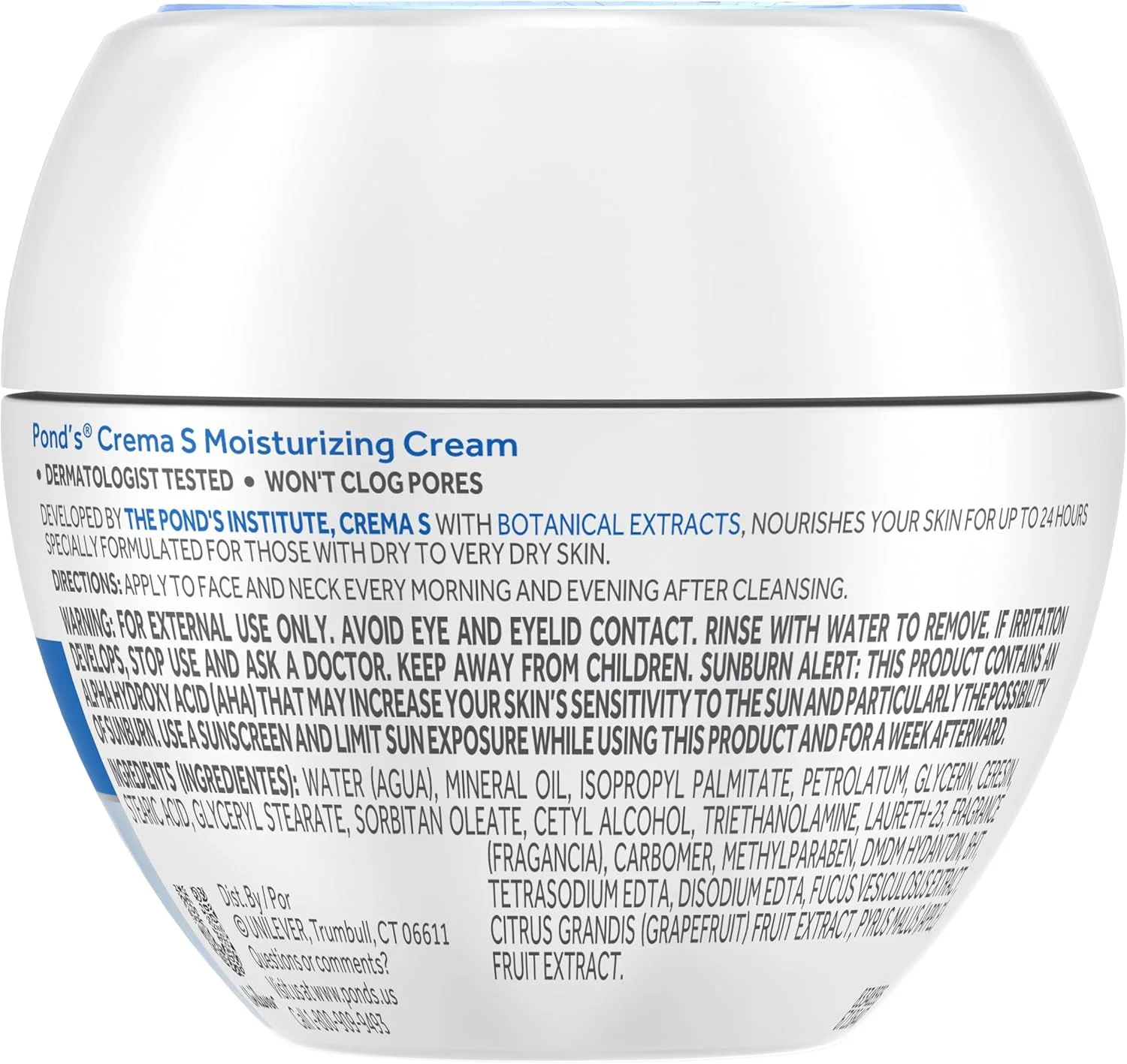 کرم مرطوب کننده و مغذی پوندز، 50 گرم