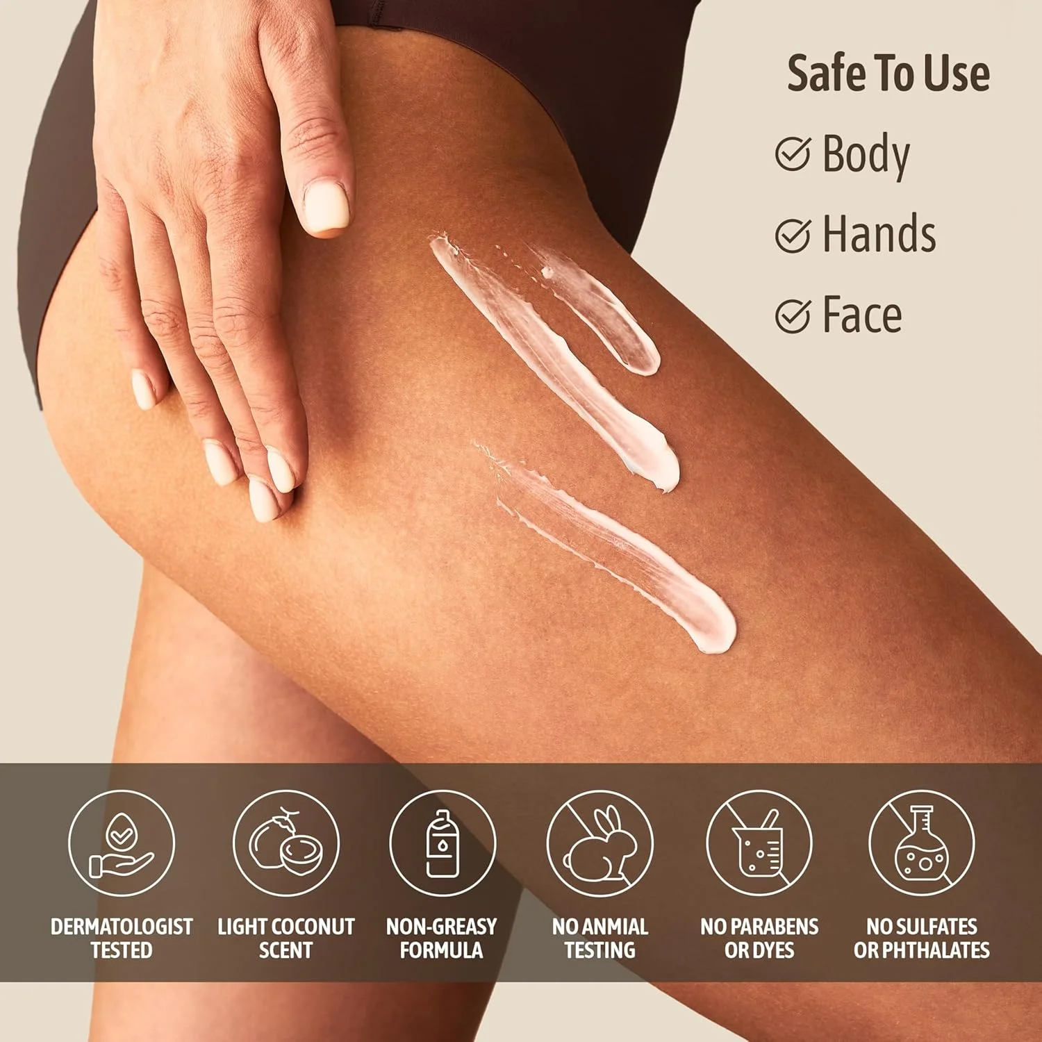 کرم مرطوب کننده روغن نارگیل فوق بکر نیچروِل برای صورت، بدن و دست، ضد پیری، سفت کننده، ترمیم کننده سد رطوبتی پوست، آبرسانی شدید برای پوست های خشک و کدر (473 میلی لیتر) کرم مرطوب کننده روغن نارگیل فوق بکر نیچروِل برای صورت، بدن و دست، ضد پیری، سفت کننده، ترمیم کننده سد رطوبتی پوست، آبرسانی شدید برای پوست های خشک و کدر (473 میلی لیتر)