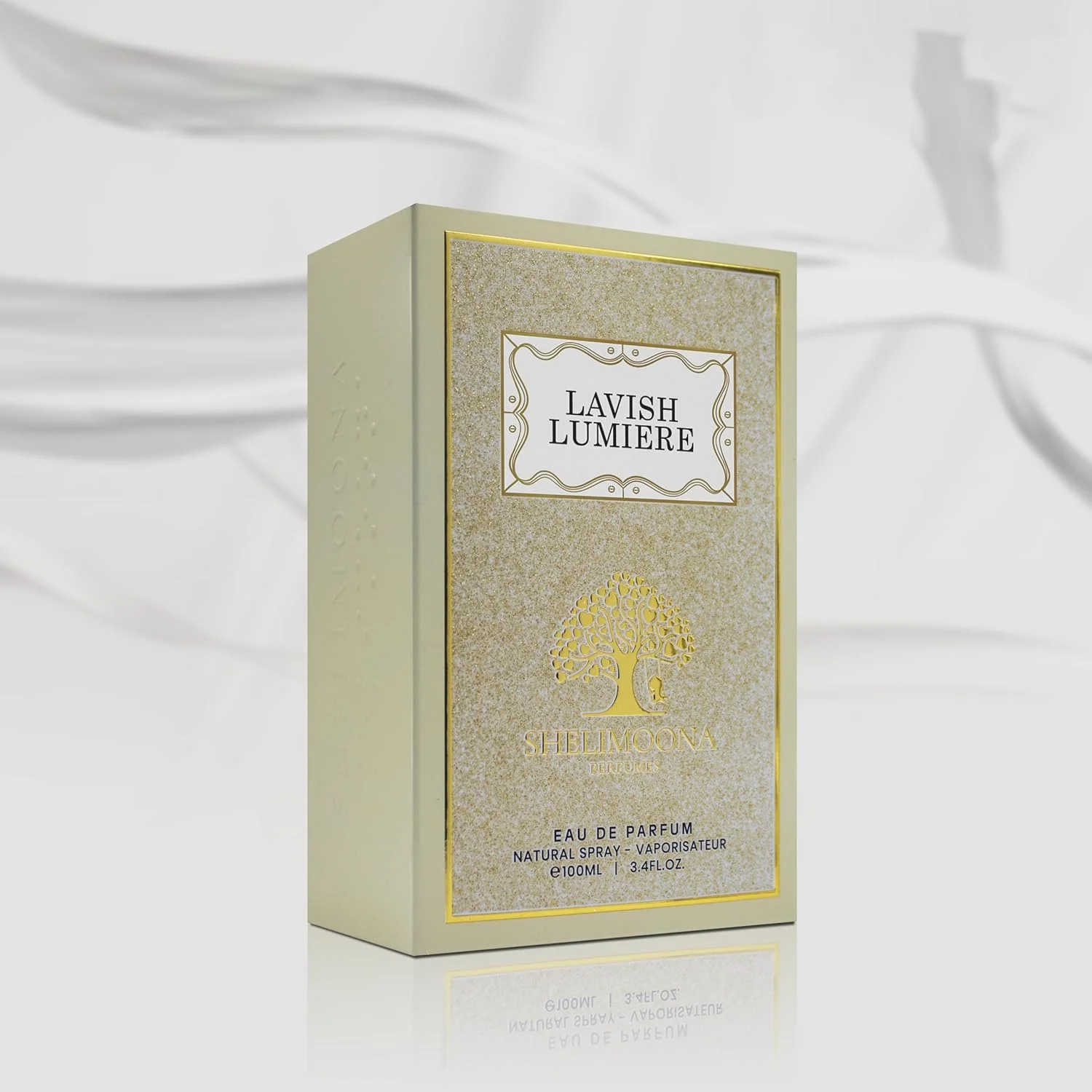 ادکلن مردانه شیلی‌مونا لاویش لومیر – رایحه چوبی دریایی ماندگار، عطر مردانه با طراوت، اسپری ادو پرفیوم ۱۰۰ میلی‌لیتری